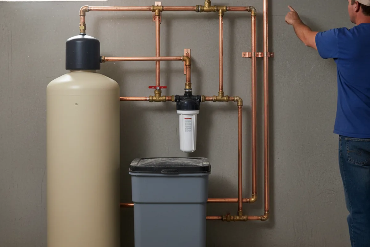 Whole-house water treatment system installed in Buckner